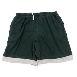 Vintage 90s Streetwear 2 in 1 Cotton Dad Shorts